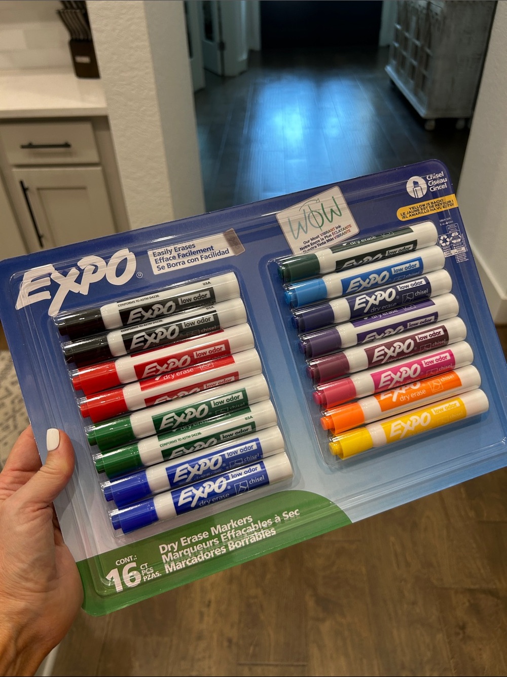 EXPO 16-Pack Dry Erase Markers - Multi Color Set